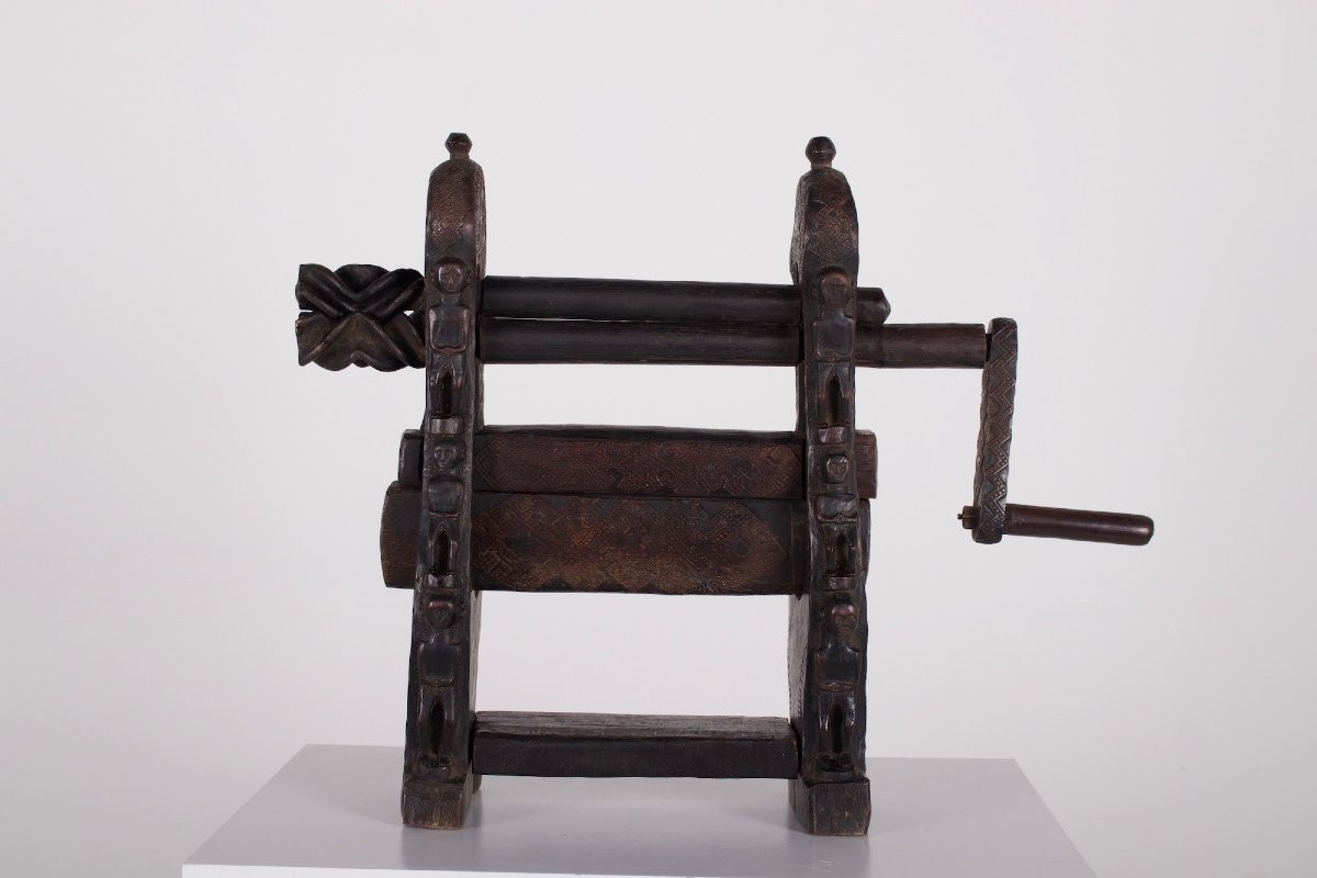 Séparateur  de  coton en  bois , Timor Oriental.
