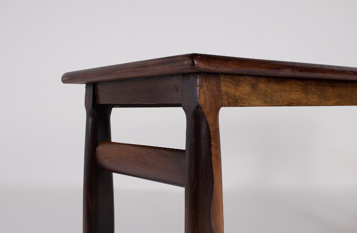 Sergio Rodriguez Style Exotic Wood Console.-photo-1