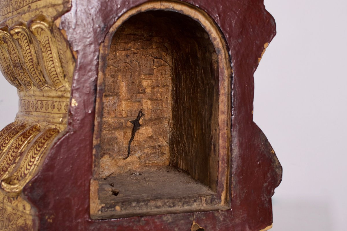 Bouddha Maravijaya Birman Konbaung-photo-6