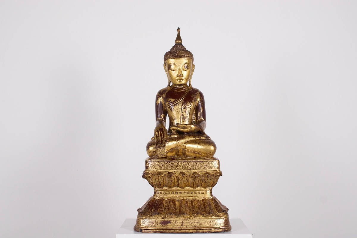 Bouddha Maravijaya Birman Konbaung