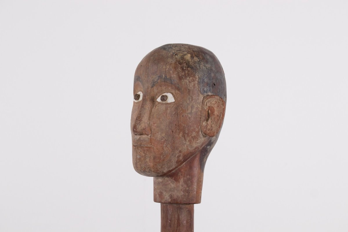 Tau-tau Ancestral Head Toraja, Celebes-photo-3