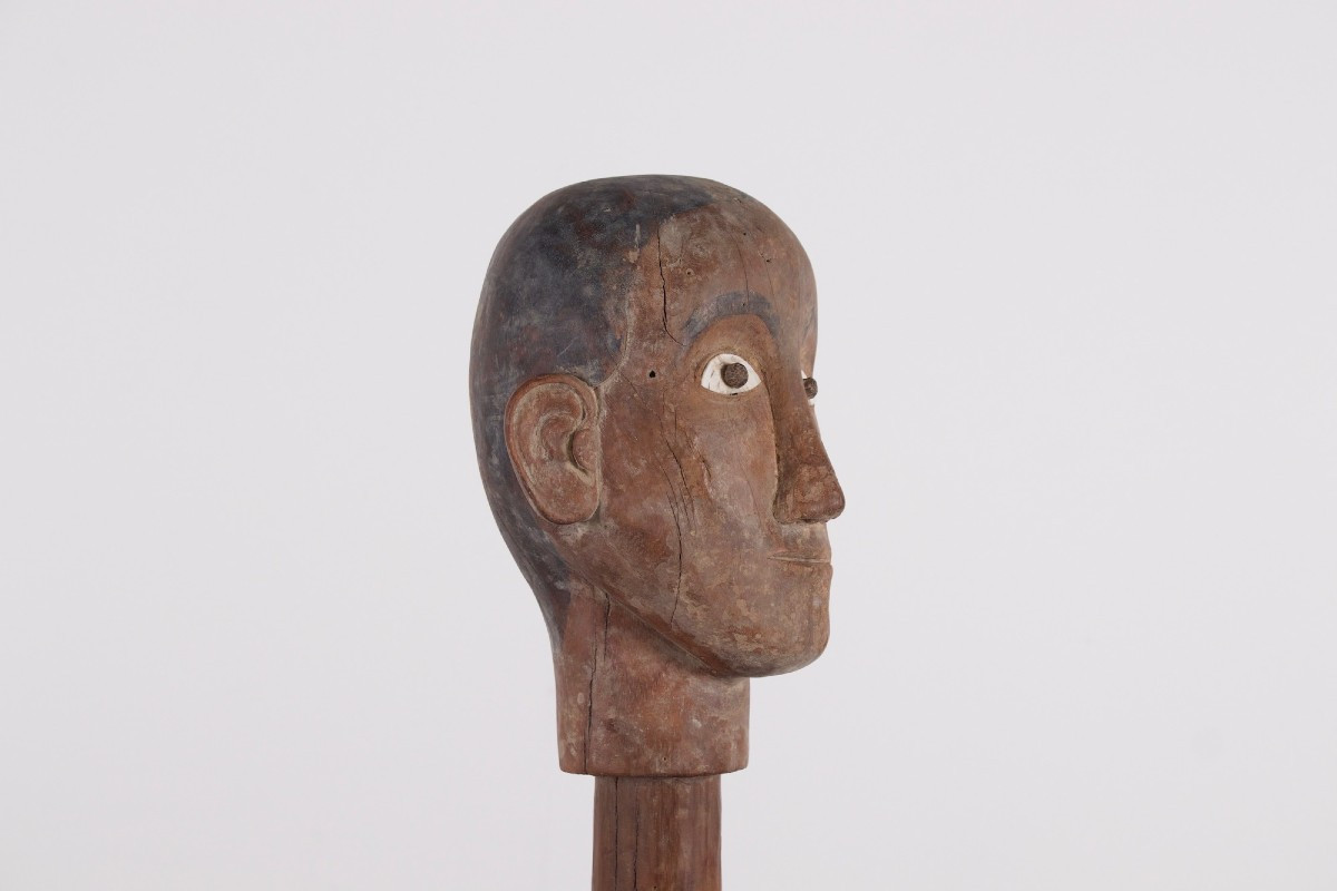 Tau-tau Ancestral Head Toraja, Celebes