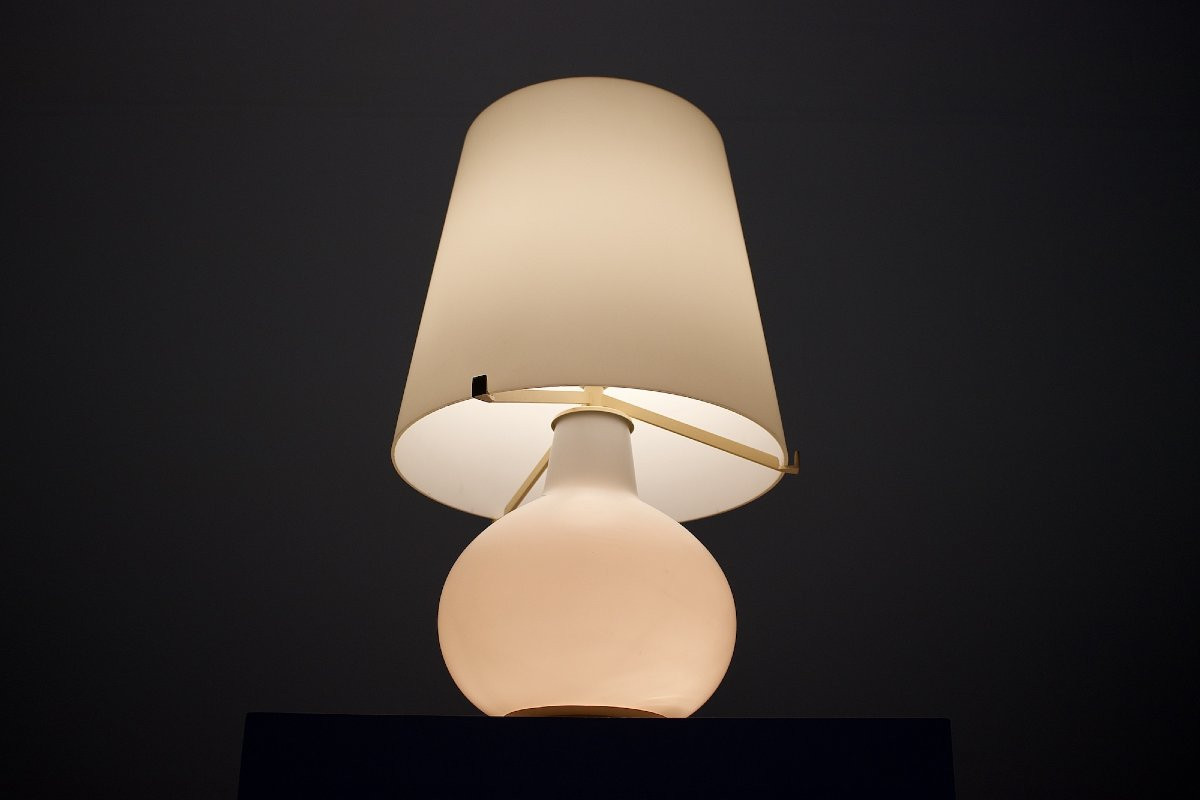 “1853” Lamp By Max Ingrand For Fontana Arte.-photo-3