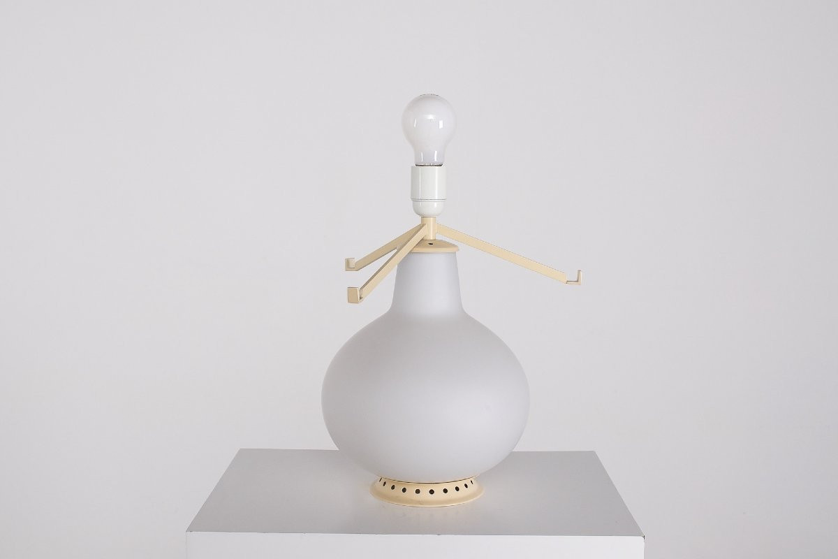 “1853” Lamp By Max Ingrand For Fontana Arte.-photo-5