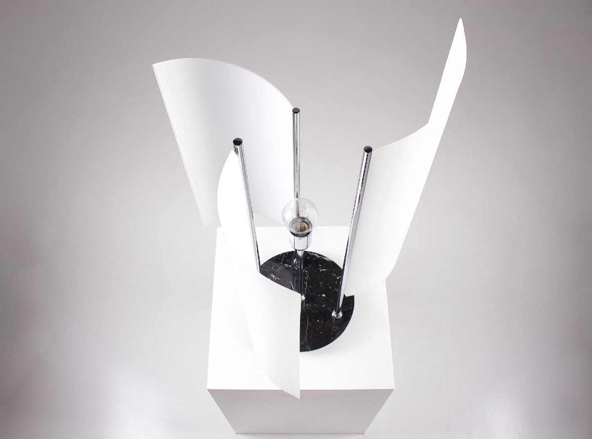 Lampe à poser  mobile modèle  « Arianna », années 70.-photo-4