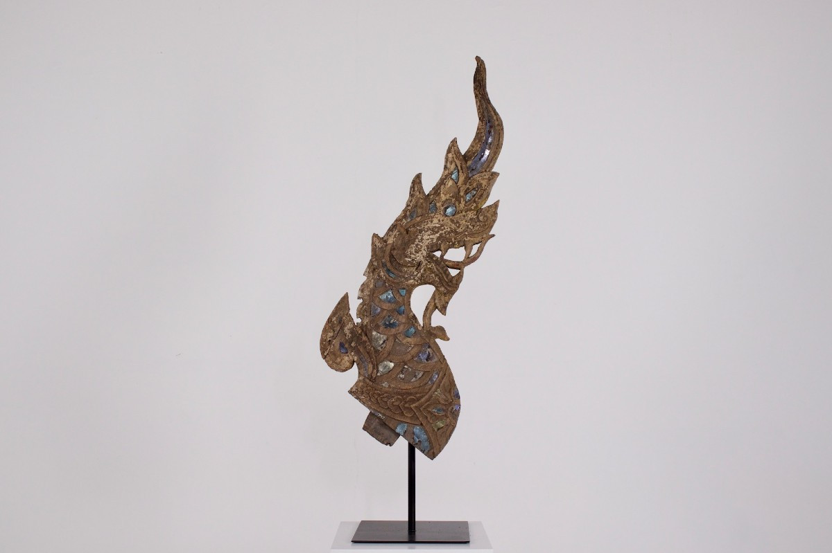 Ornement de Temple Bouddhiste Naga Hang Hong
