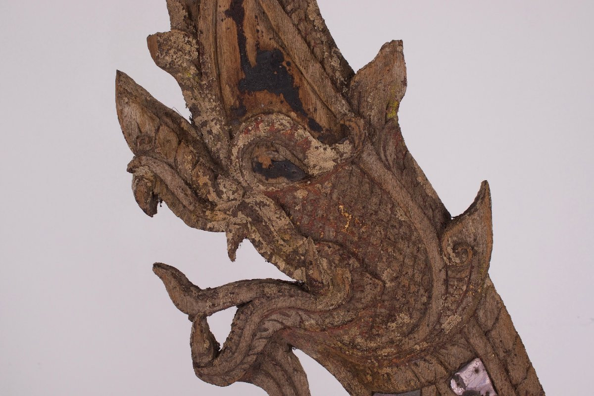 Ornement de Temple Bouddhiste Naga Hang Hong-photo-4