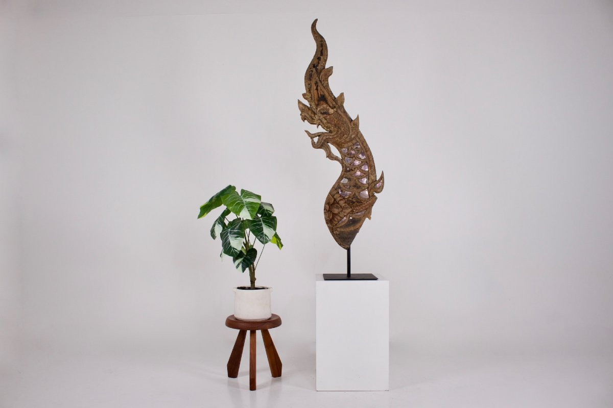 Ornement de Temple Bouddhiste Naga Hang Hong-photo-5