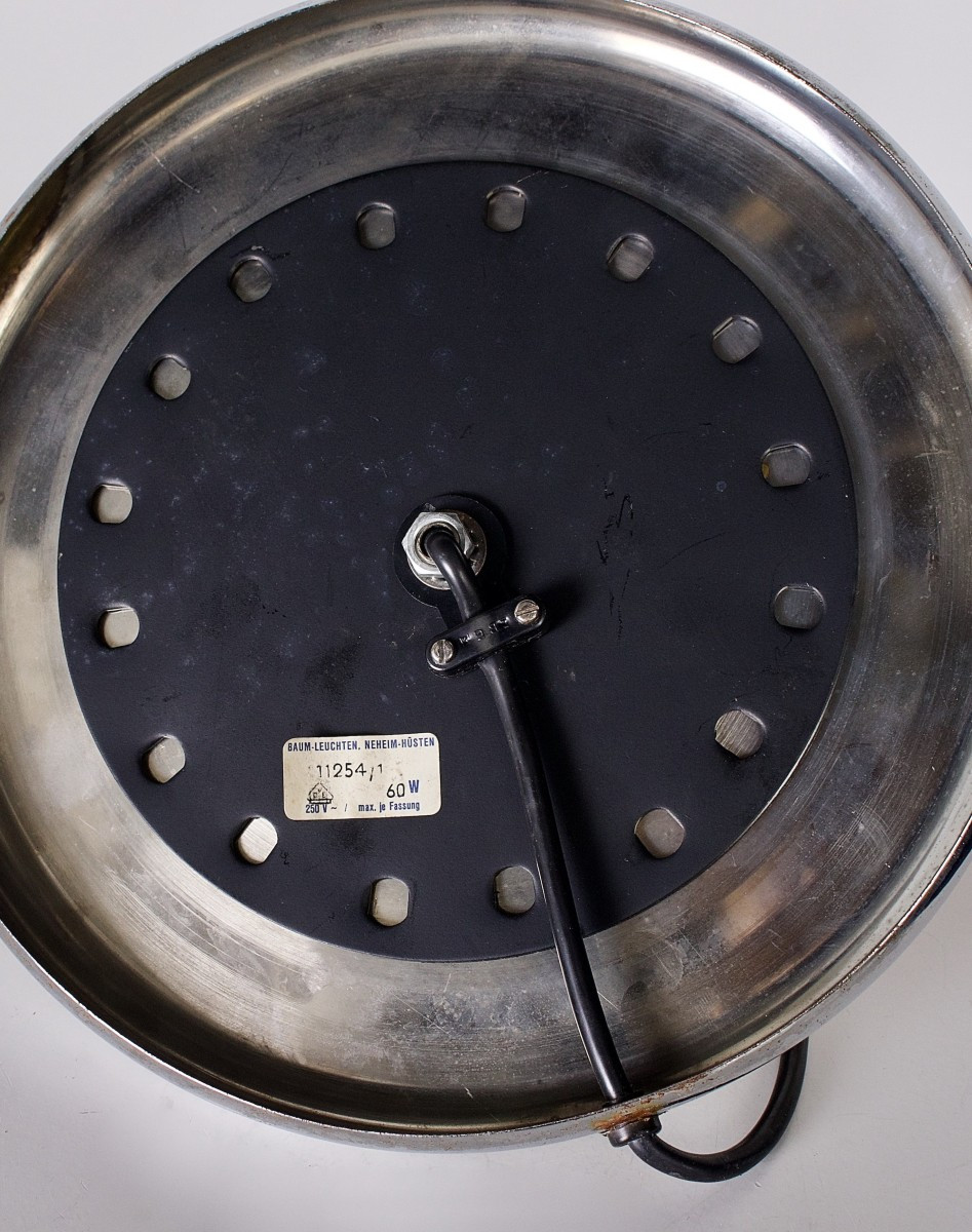 Importante lampe à poser en verre soufflé, années 70.-photo-2