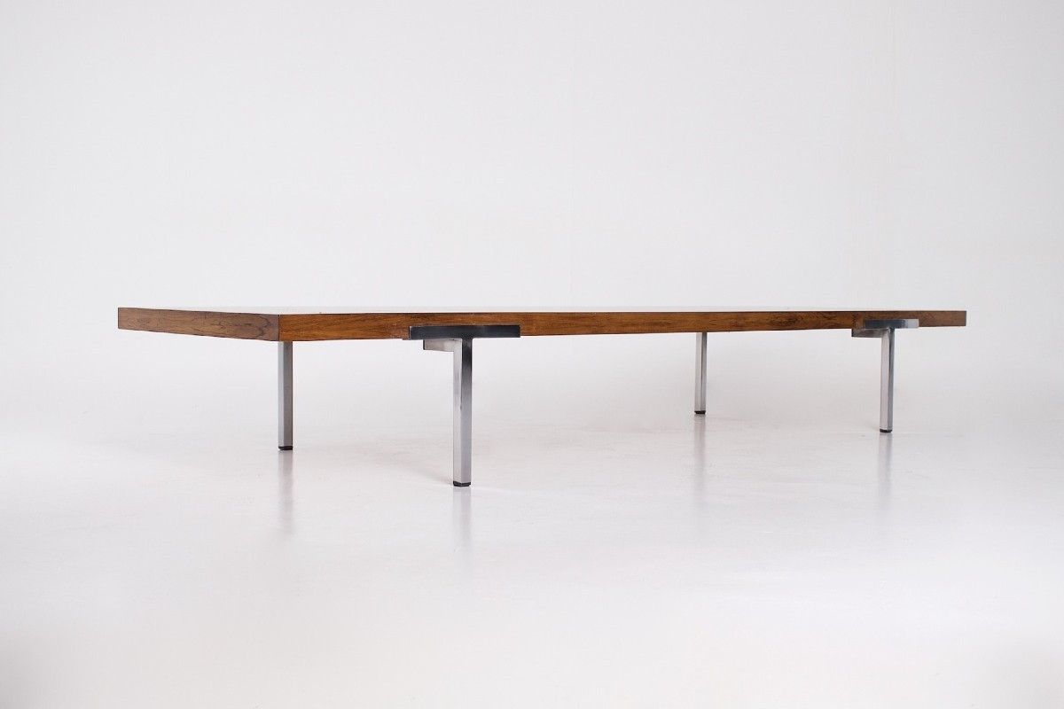 Table Basse en Palissandre Philippon-Lecoq pour Laauser