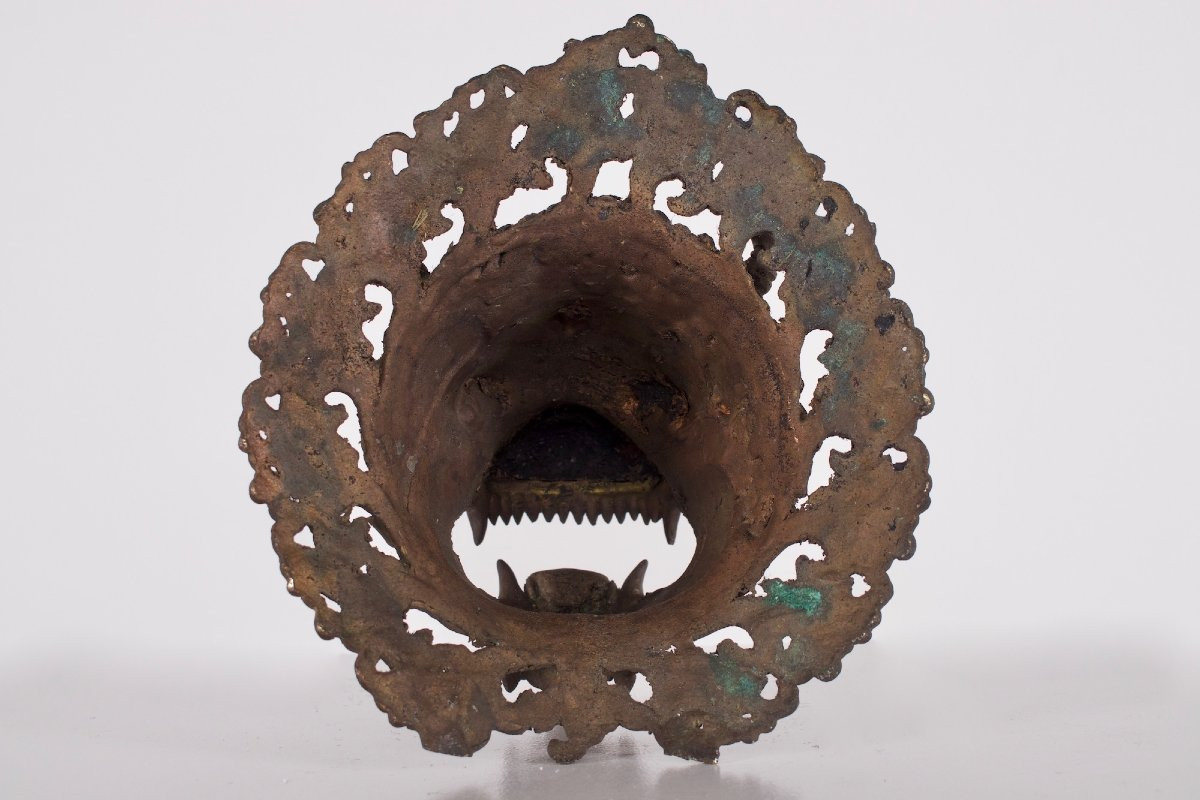 Nepalese Dragon Wall Mounted Incense Burner-photo-4