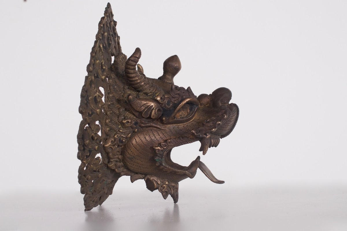 Nepalese Dragon Wall Mounted Incense Burner-photo-1