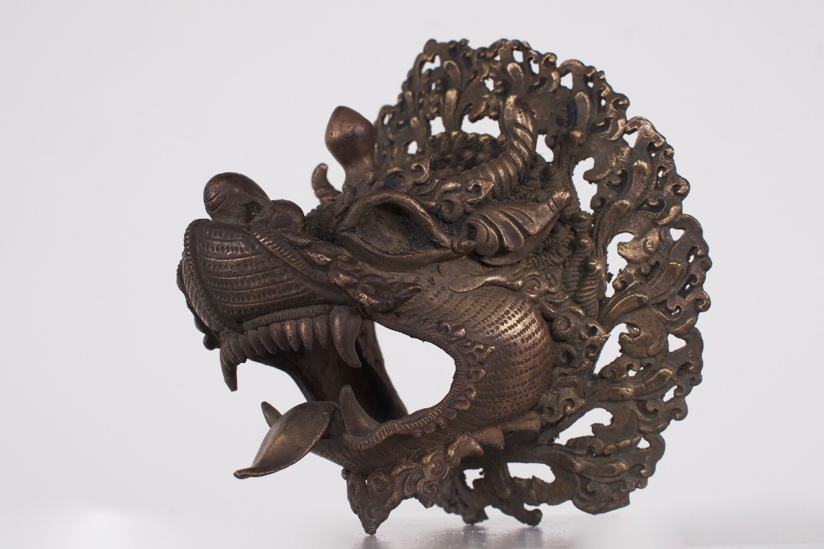 Nepalese Dragon Wall Mounted Incense Burner