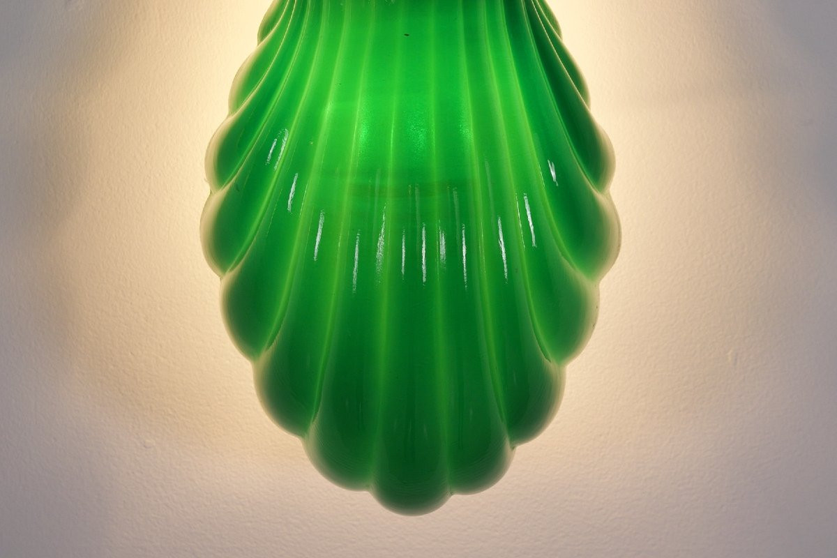 Paire d’appliques Italiennes « Coquille ».-photo-3