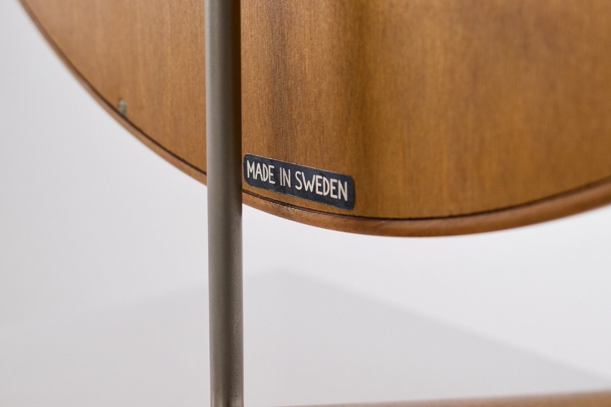 Miroir à poser Uno & Östen Kristiansson pour Luxus Sweden, années 60.-photo-2