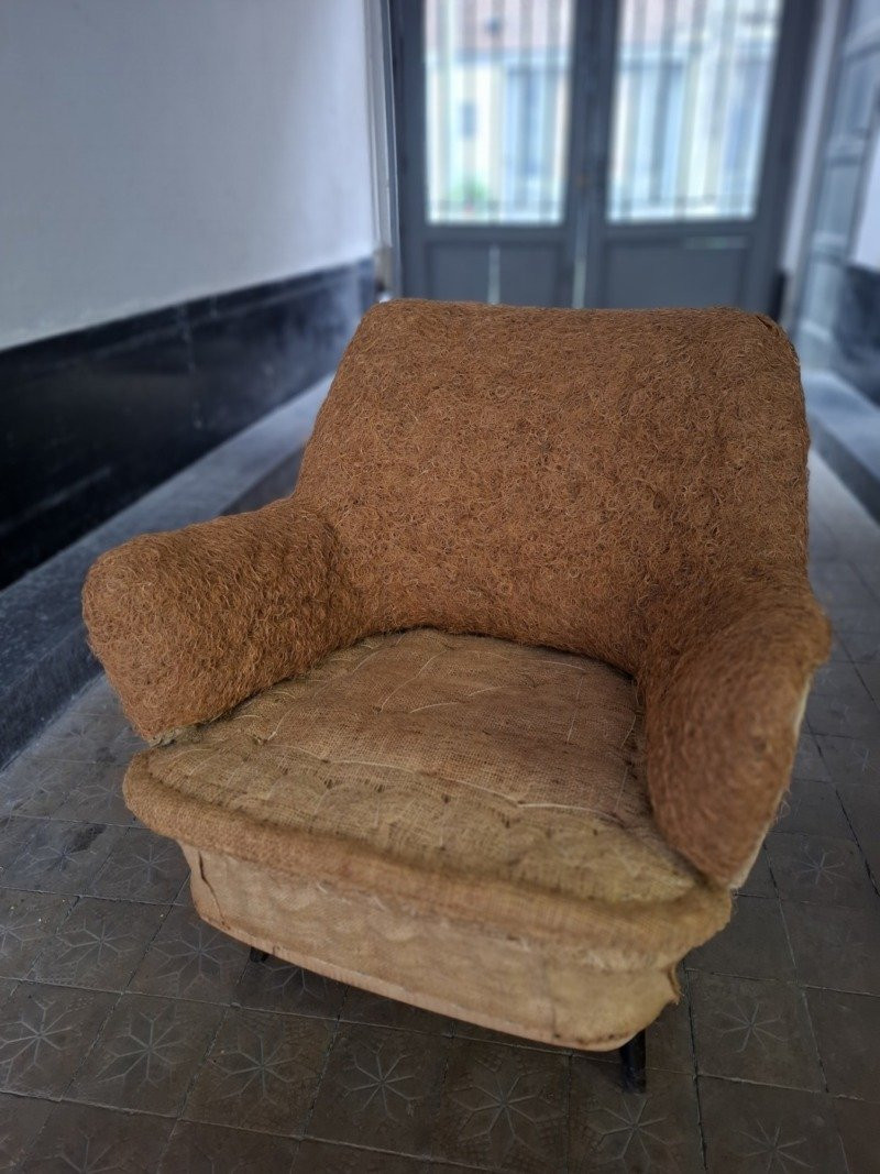 Paire de Fauteuils style Guglielmo Veronesi-photo-6