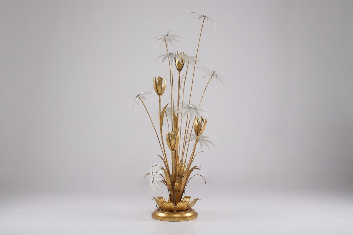 Lampadaire aux fleurs Hans Kögl