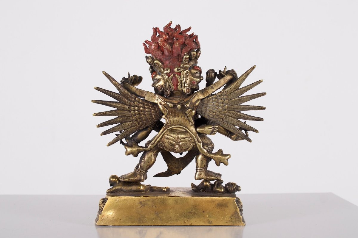 Hayagriva In Bronze, Tibet-photo-3