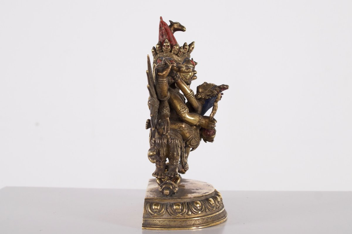Hayagriva In Bronze, Tibet-photo-4
