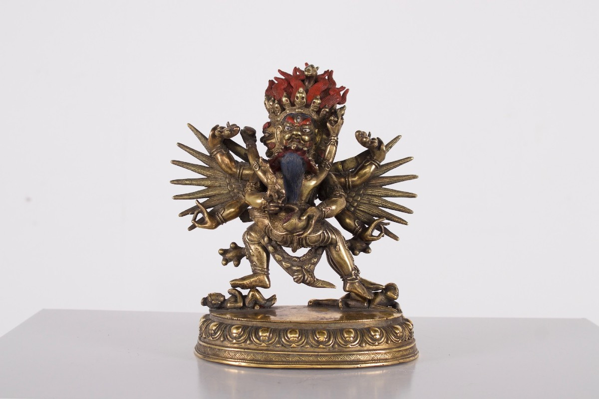 Hayagriva In Bronze, Tibet