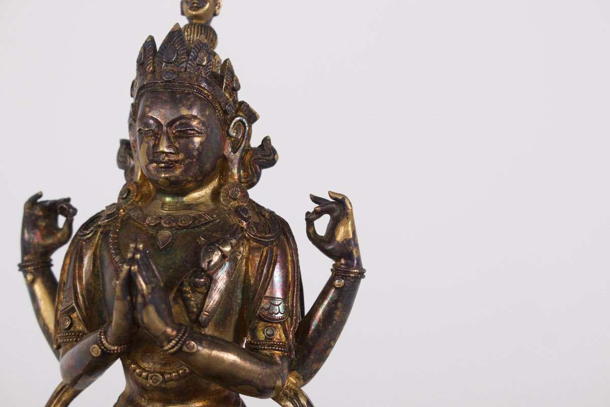 Four-armed Avalokitesvara Chaturbhuja Lokeshvara, China-photo-1