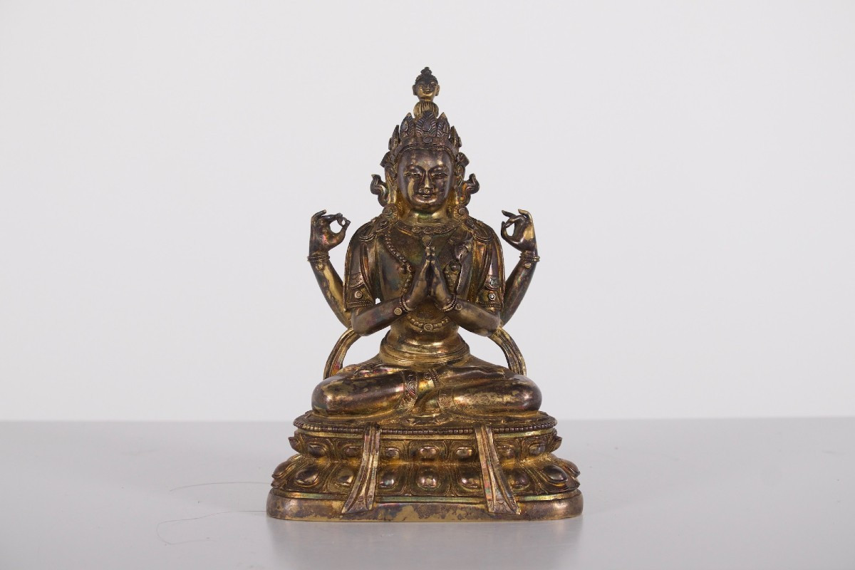 Four-armed Avalokitesvara Chaturbhuja Lokeshvara, China