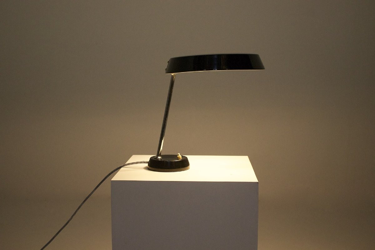 Lampe à poser de style Moderniste, années 50/60.-photo-2