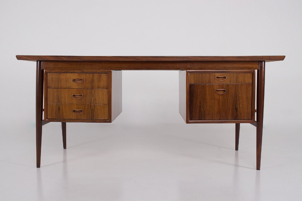 Bureau en Palissandre Oswald Vermaercke-photo-4