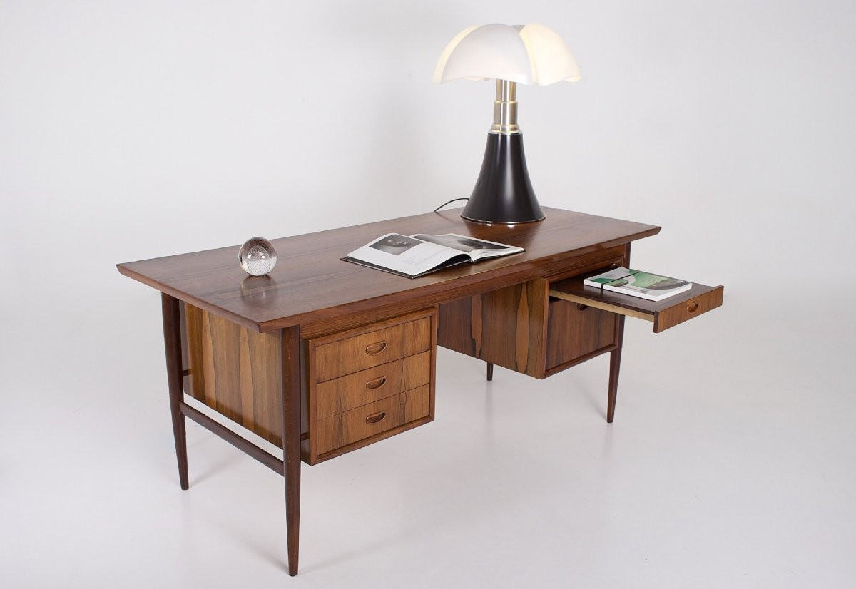 Bureau en Palissandre Oswald Vermaercke-photo-5