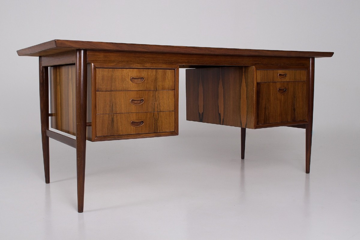 Bureau en Palissandre Oswald Vermaercke