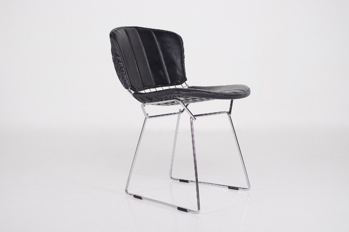 6 Chaises Wire Harry Bertoia 1960-photo-3