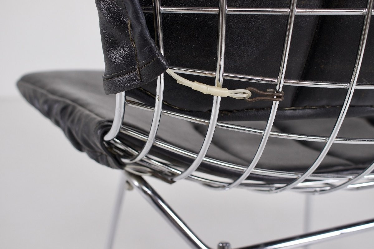 6 Chaises Wire Harry Bertoia 1960-photo-6