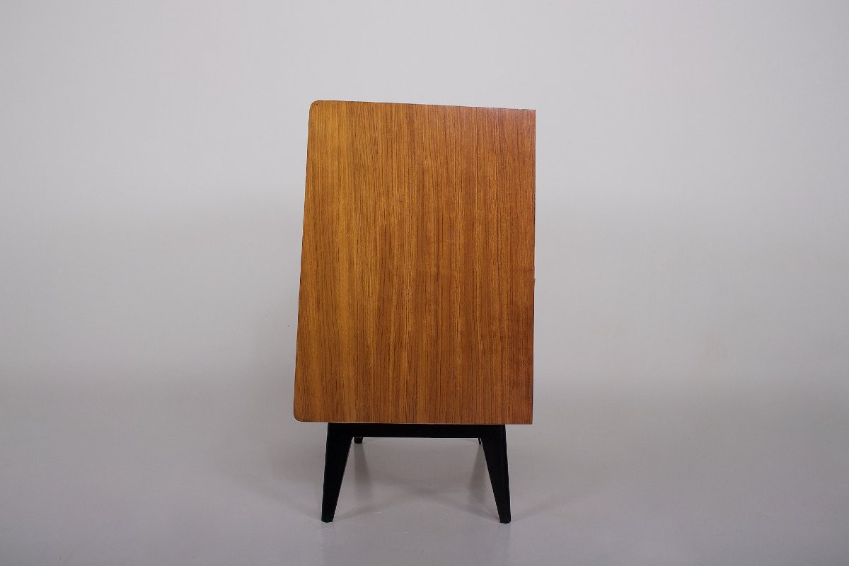 Petit meuble en Bubinga, attribué à Alfred Hendrickx, années 50.-photo-4