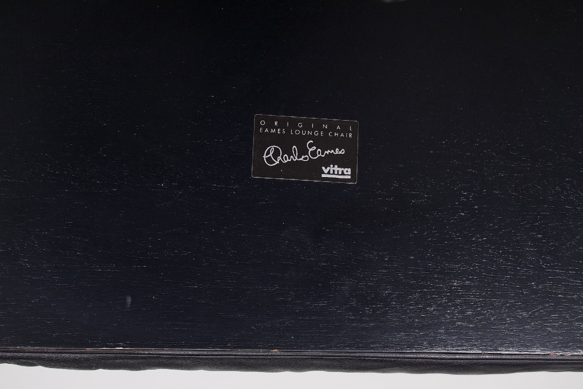 Charles & Ray Eames Lounge Chair And Ottoman Black-photo-7