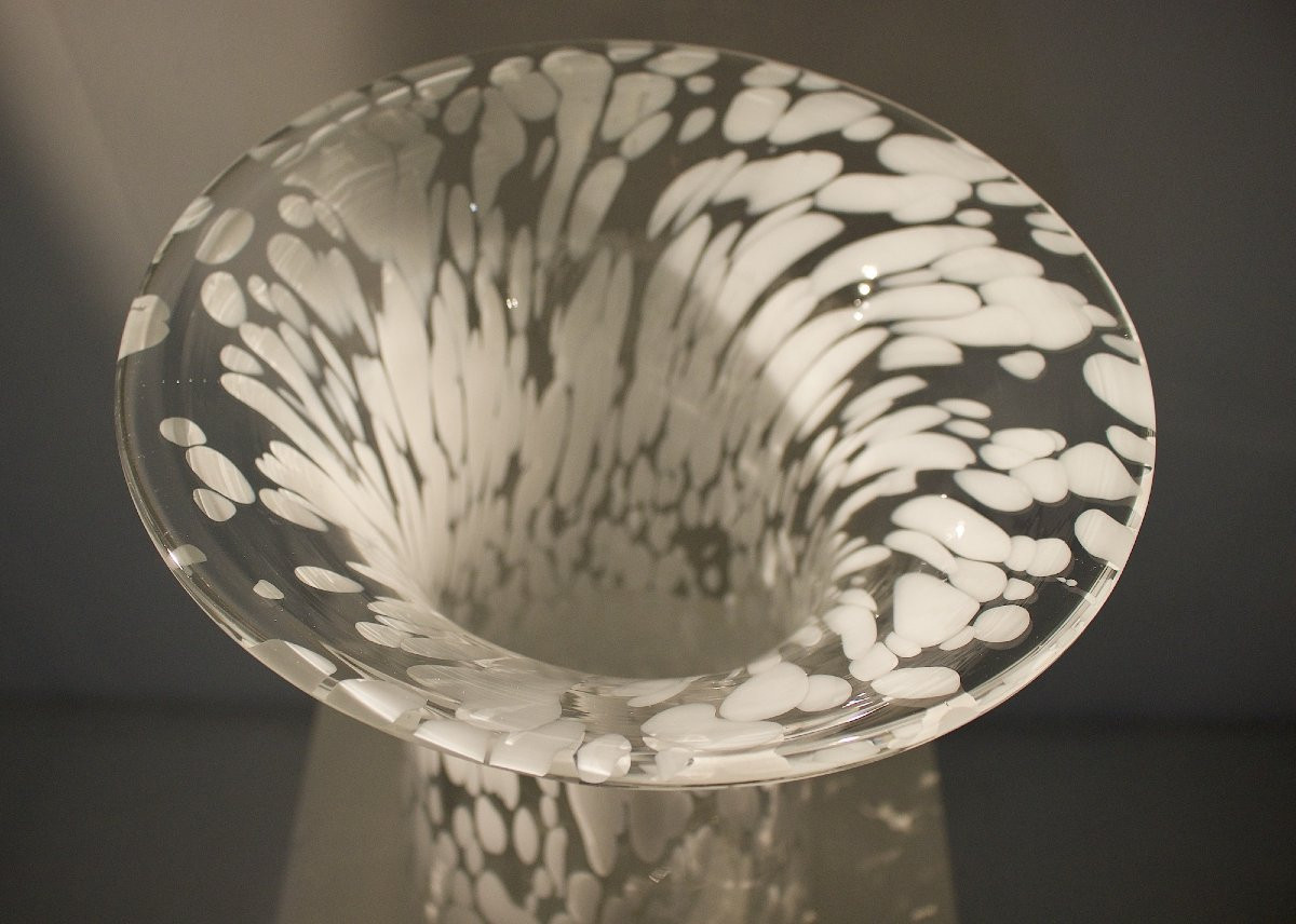 Grand Vase Schizzi en Verre Soufflé-photo-4