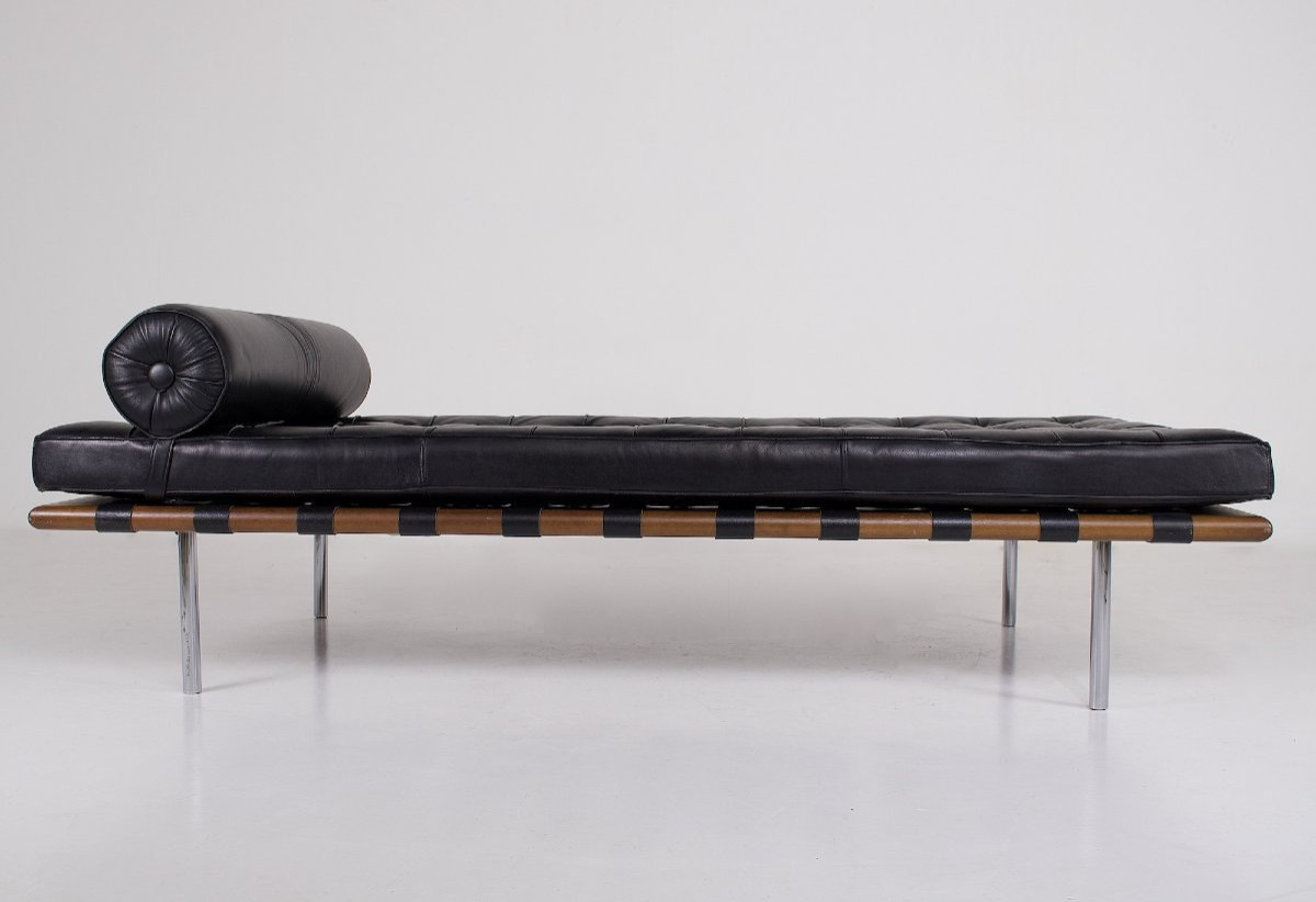 Lit de repos modèle " Barcelona" par Mies van der Rohe pour Knoll