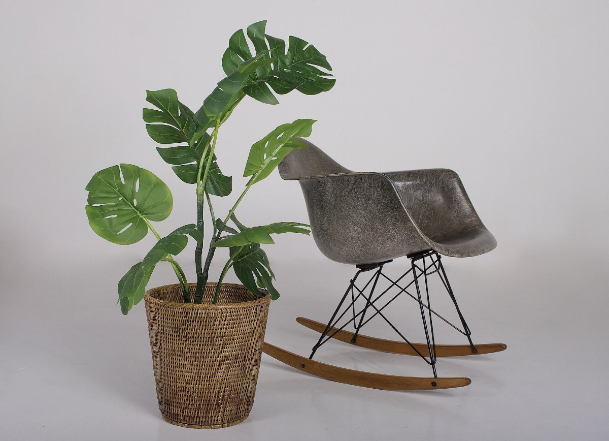 Chaise à bascule RAR Charles Eames Herman Miller et Zenith Plastics-photo-5