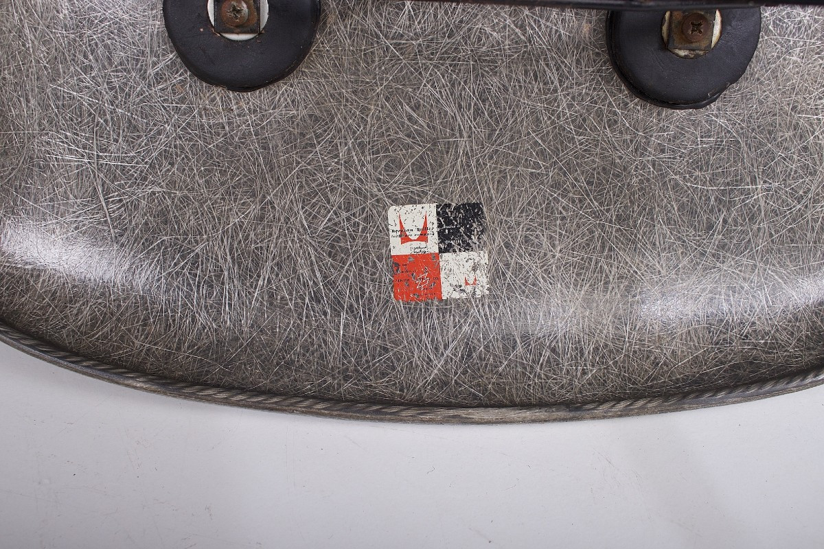 Chaise à bascule RAR Charles Eames Herman Miller et Zenith Plastics-photo-7