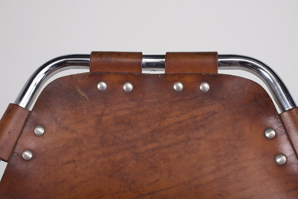 Tabouret de Bar en Cuir-photo-2