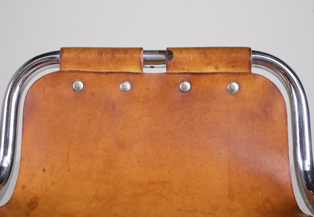 Tabouret de Bar en Cuir Taille  Médium-photo-2