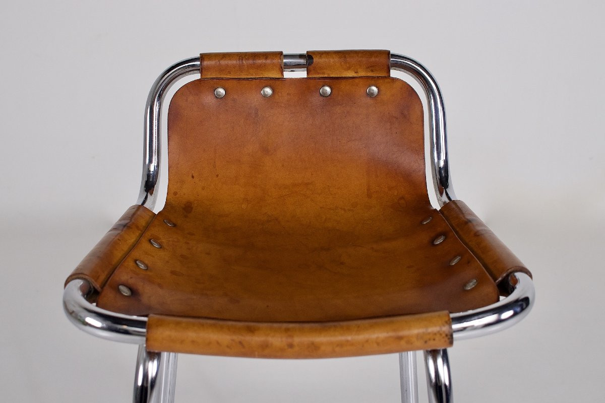 Tabouret de Bar en Cuir Taille  Médium-photo-1