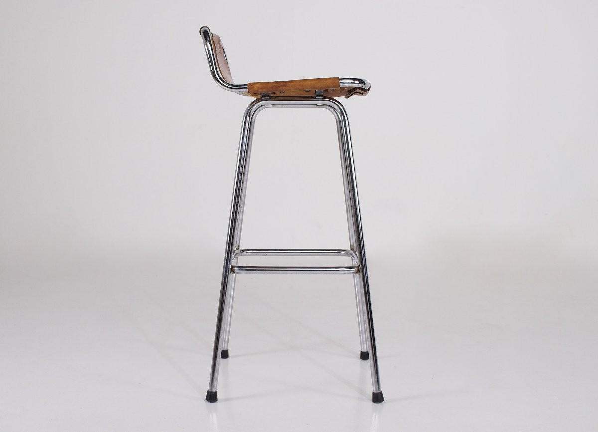 Tabouret de Bar en Cuir Taille  Médium-photo-2