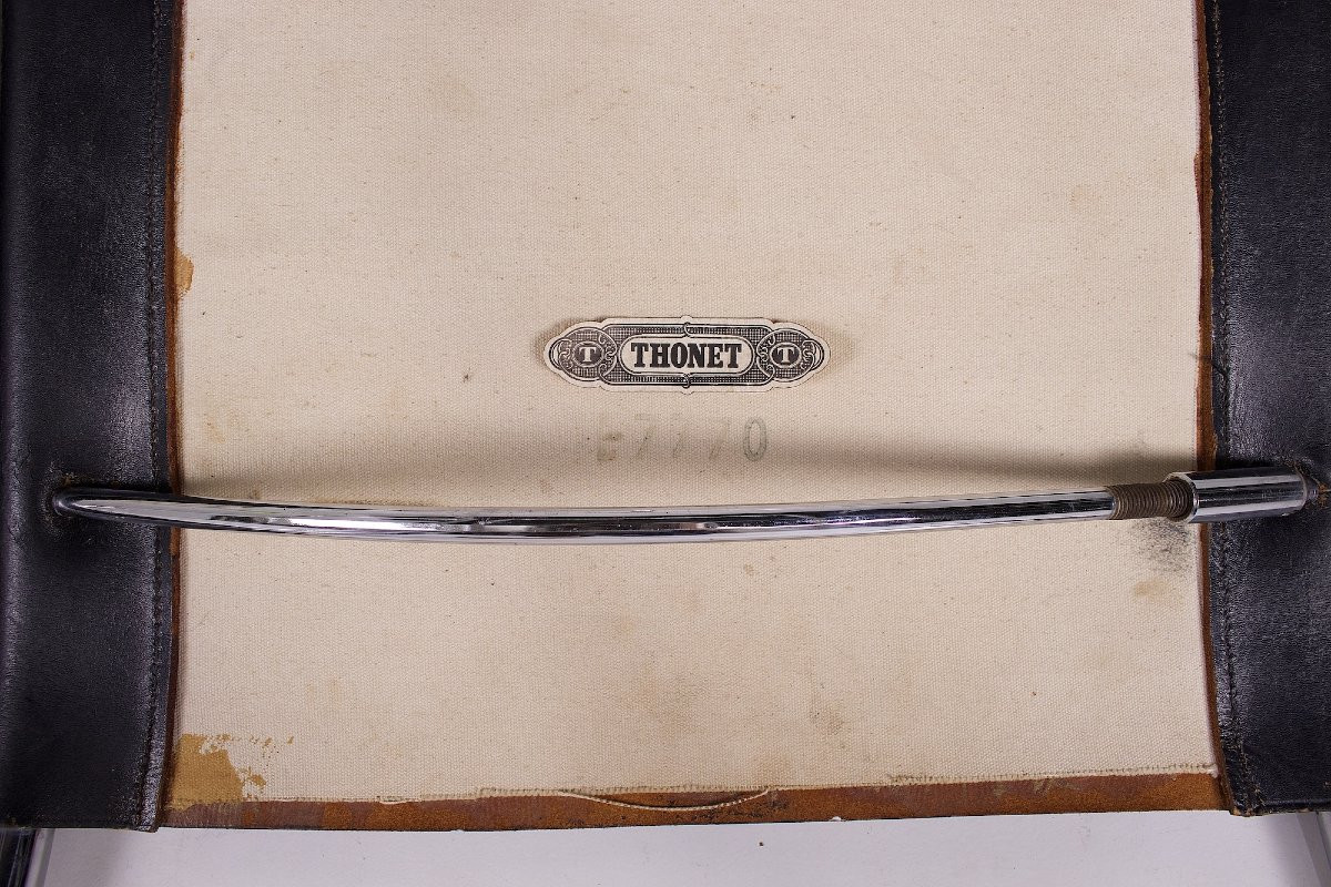 6 Chaises MR 10 Mies van der Rohe pour Thonet-photo-7