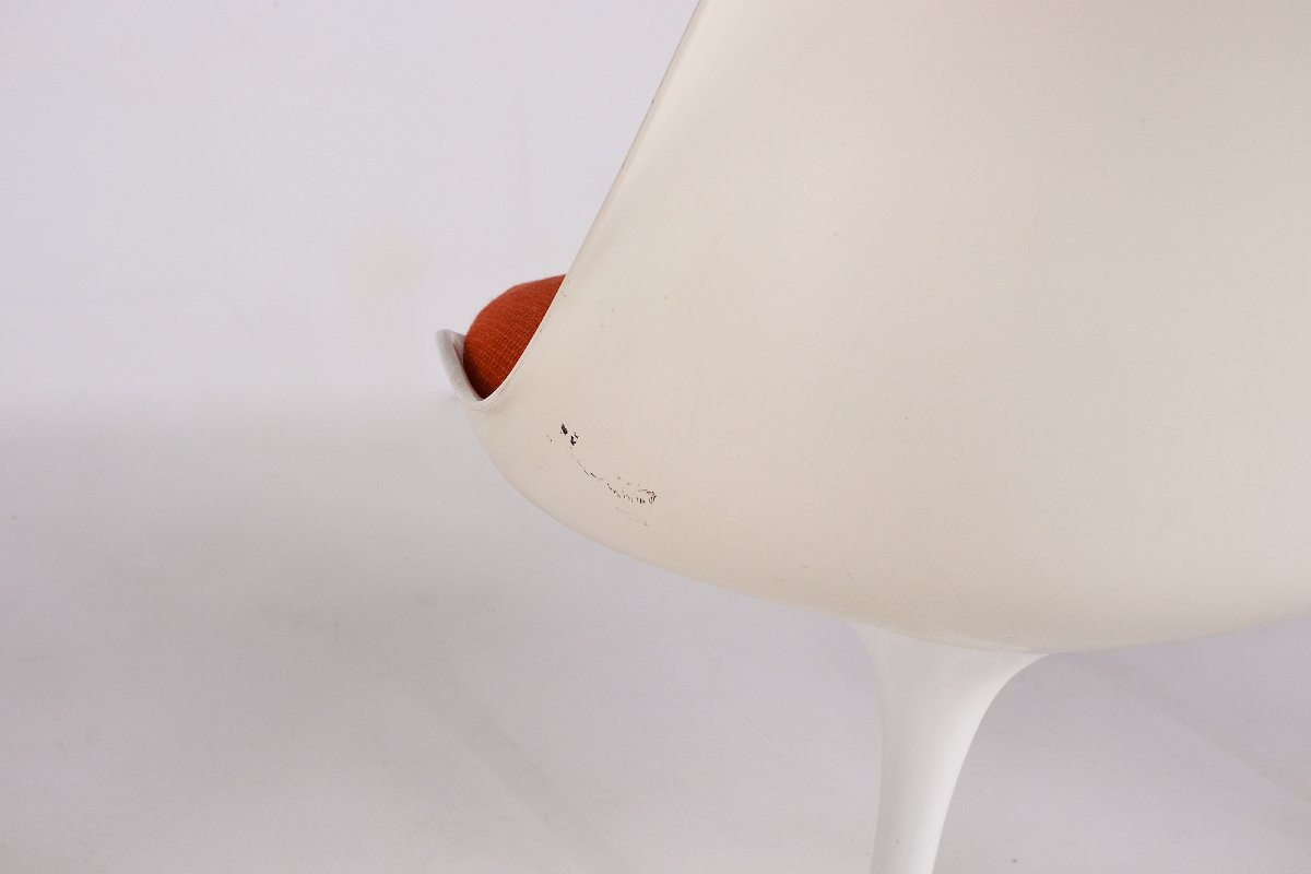  Quatre chaises "Tulipe" , Eero Saarinen pour Knoll International, années 60. -photo-6