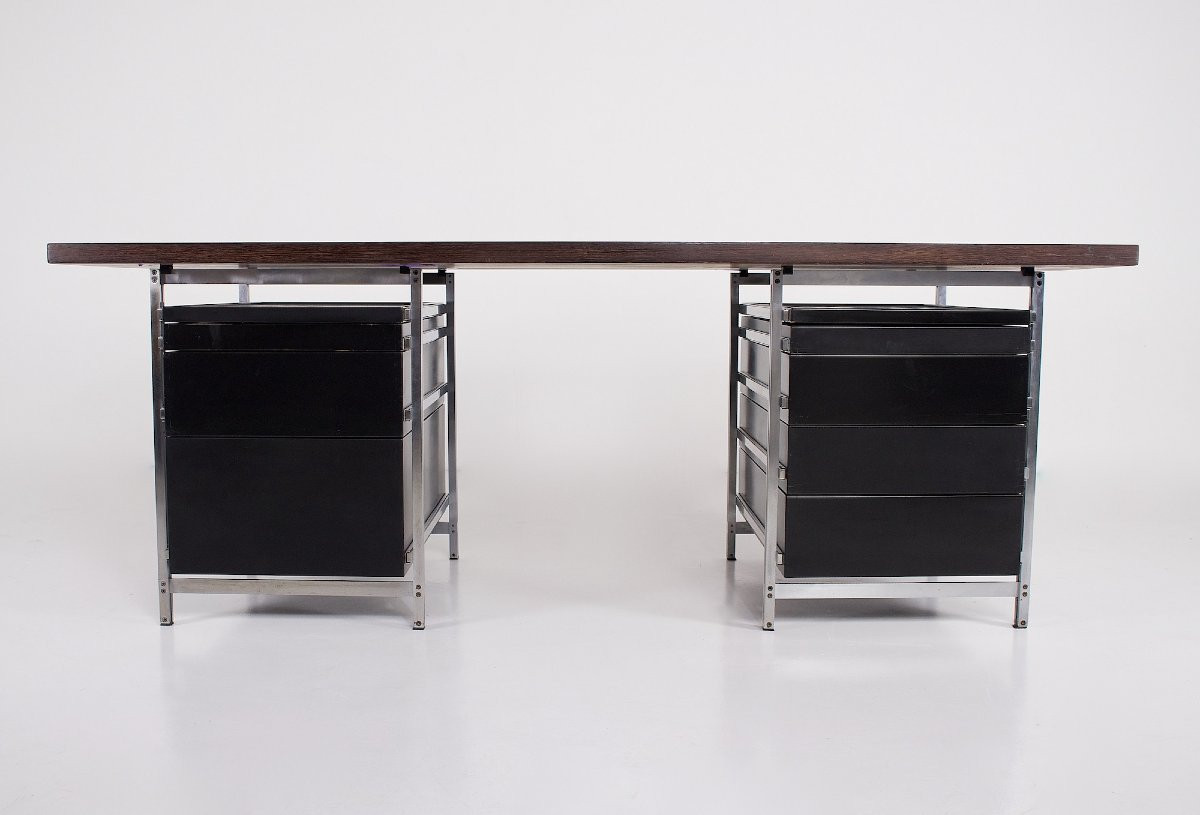 Bureau de direction modèle " Boomerang", Jules Wabbes, années 60-photo-1