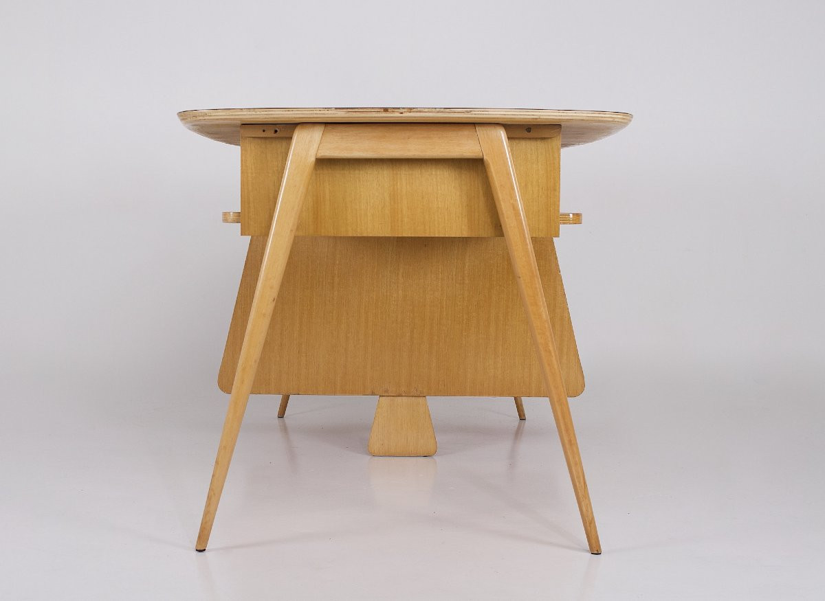  Petit  bureau de style Moderniste, Années 50-photo-2