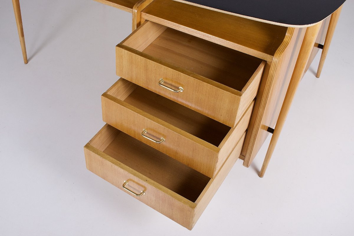  Petit  bureau de style Moderniste, Années 50-photo-2