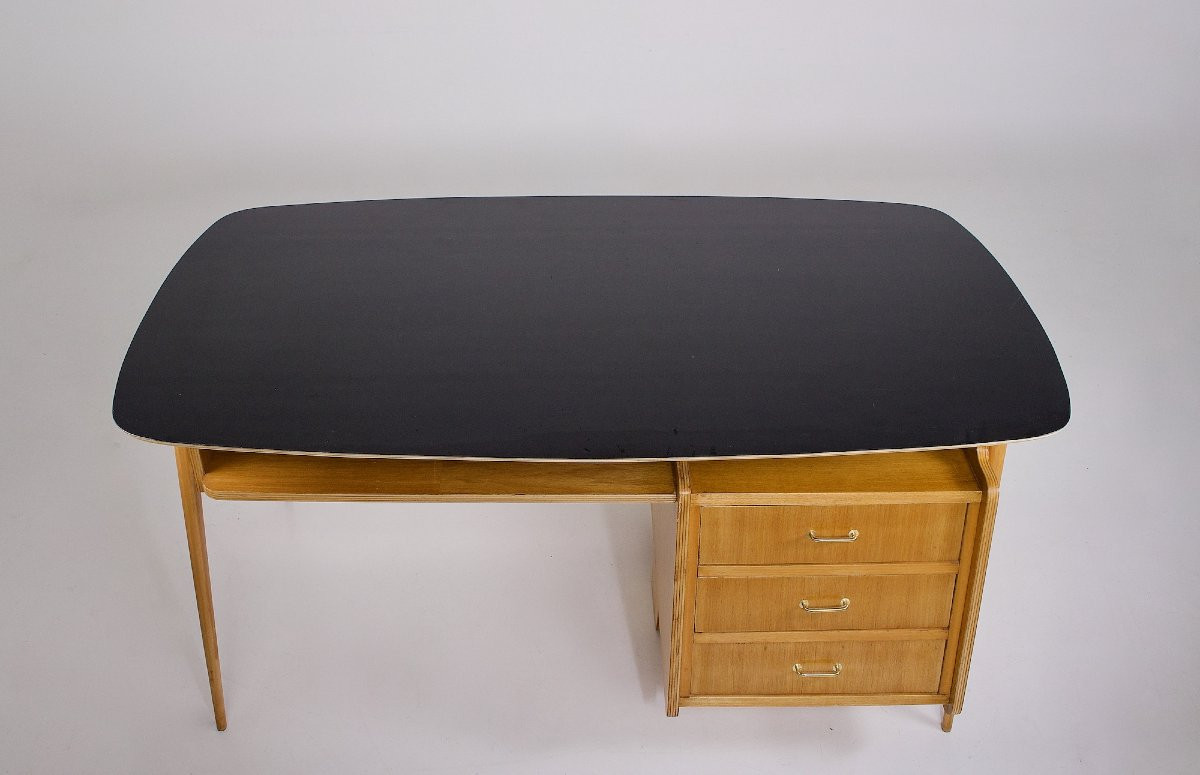  Petit  bureau de style Moderniste, Années 50-photo-3
