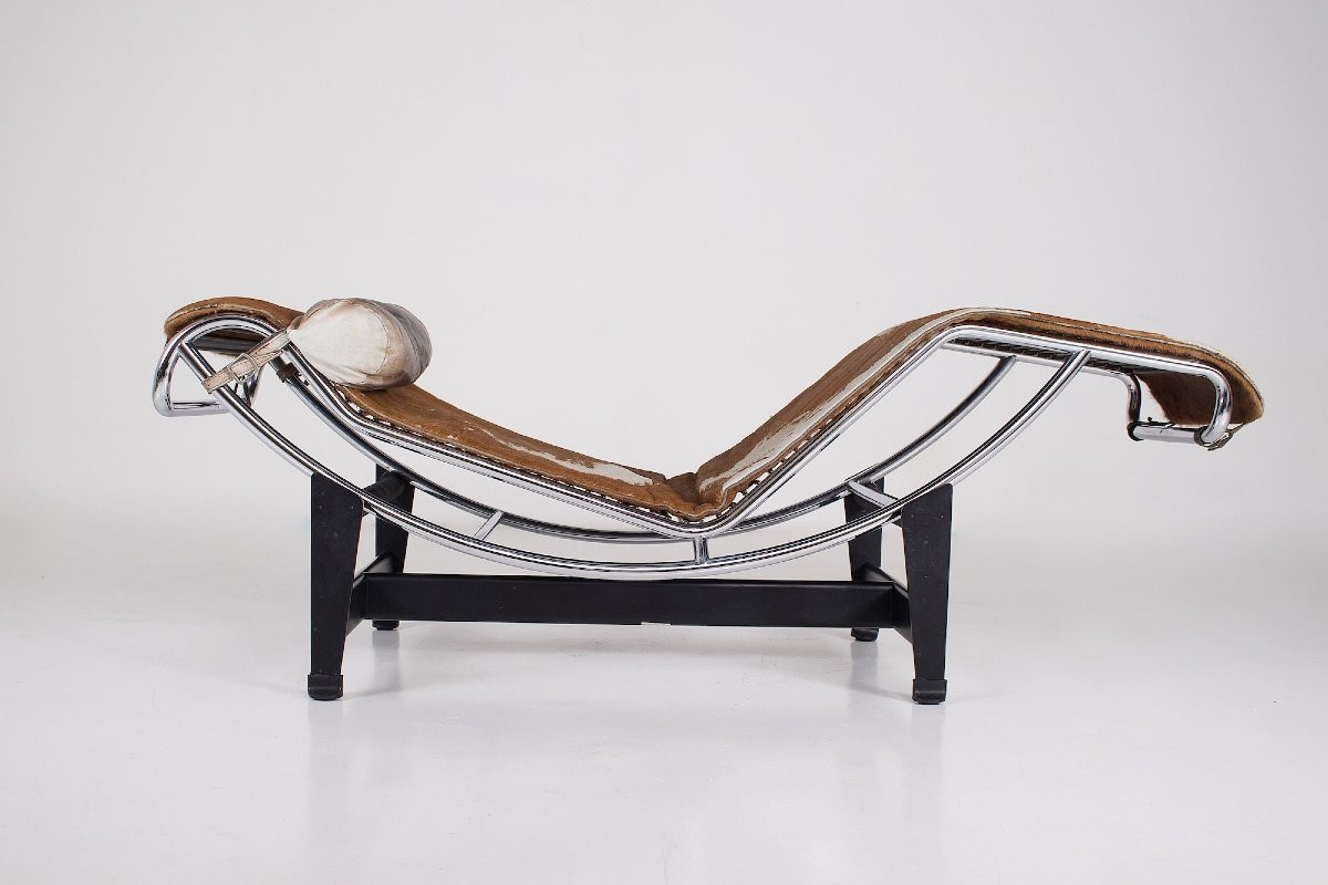 Lc4 Chaise Longue By Le Corbusier, Jeanneret And Perriand, Late 1950s-photo-4