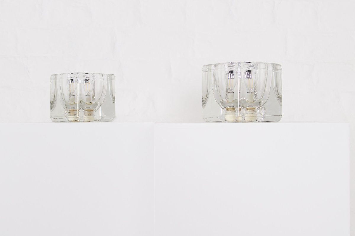 Paire de Lampes Ice Cube-photo-1